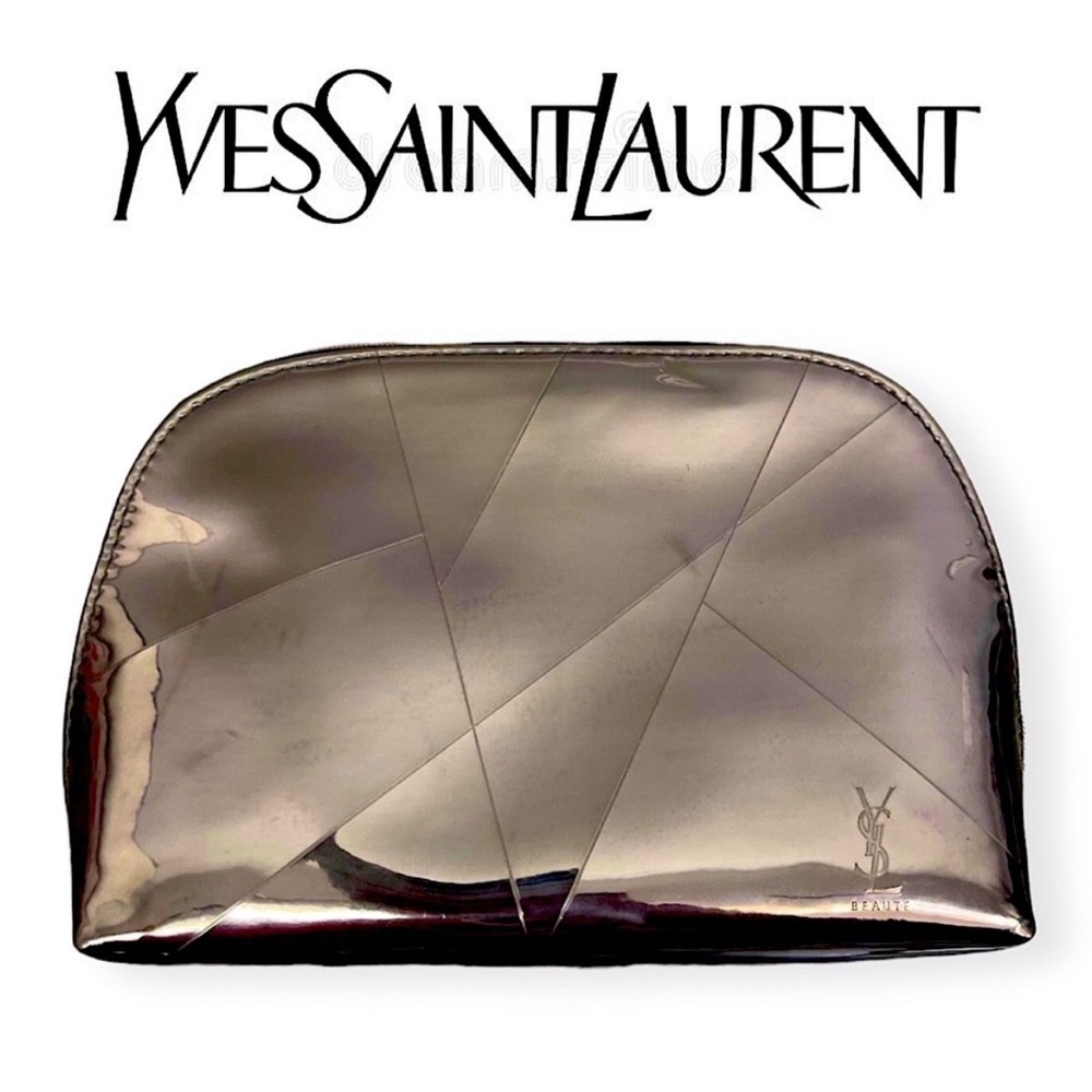 Yves Saint Laurent YSL Beauty Makeup Cosmetic Bag Travel Pouch
